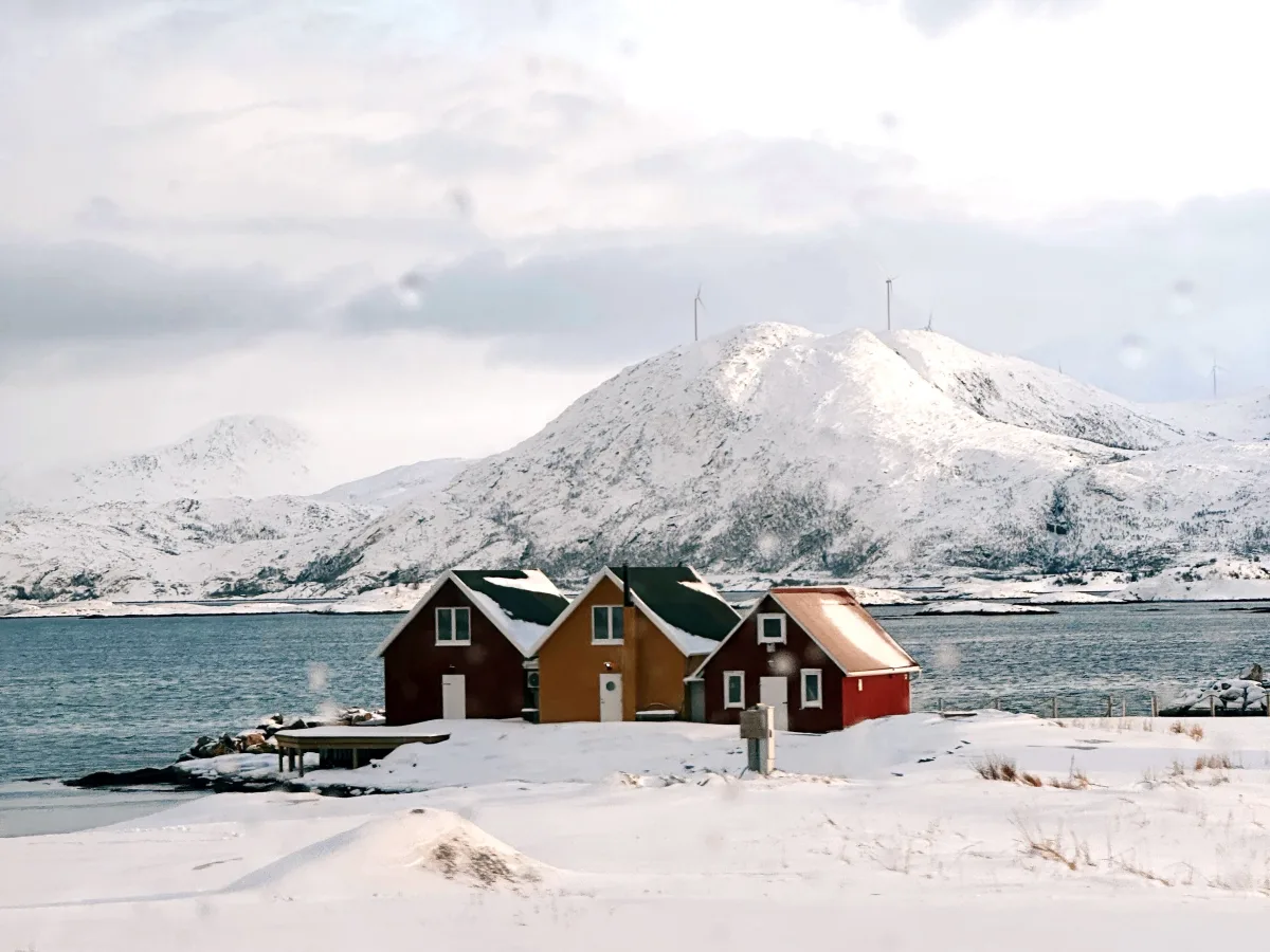 Casitas de Sommarøy, el caribe del Ártico