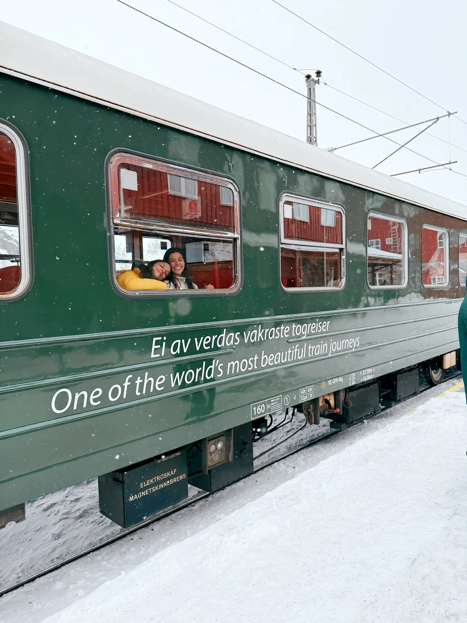 Tren panorámico de Flåm, uno de los viajes en tren más lindos del mundo