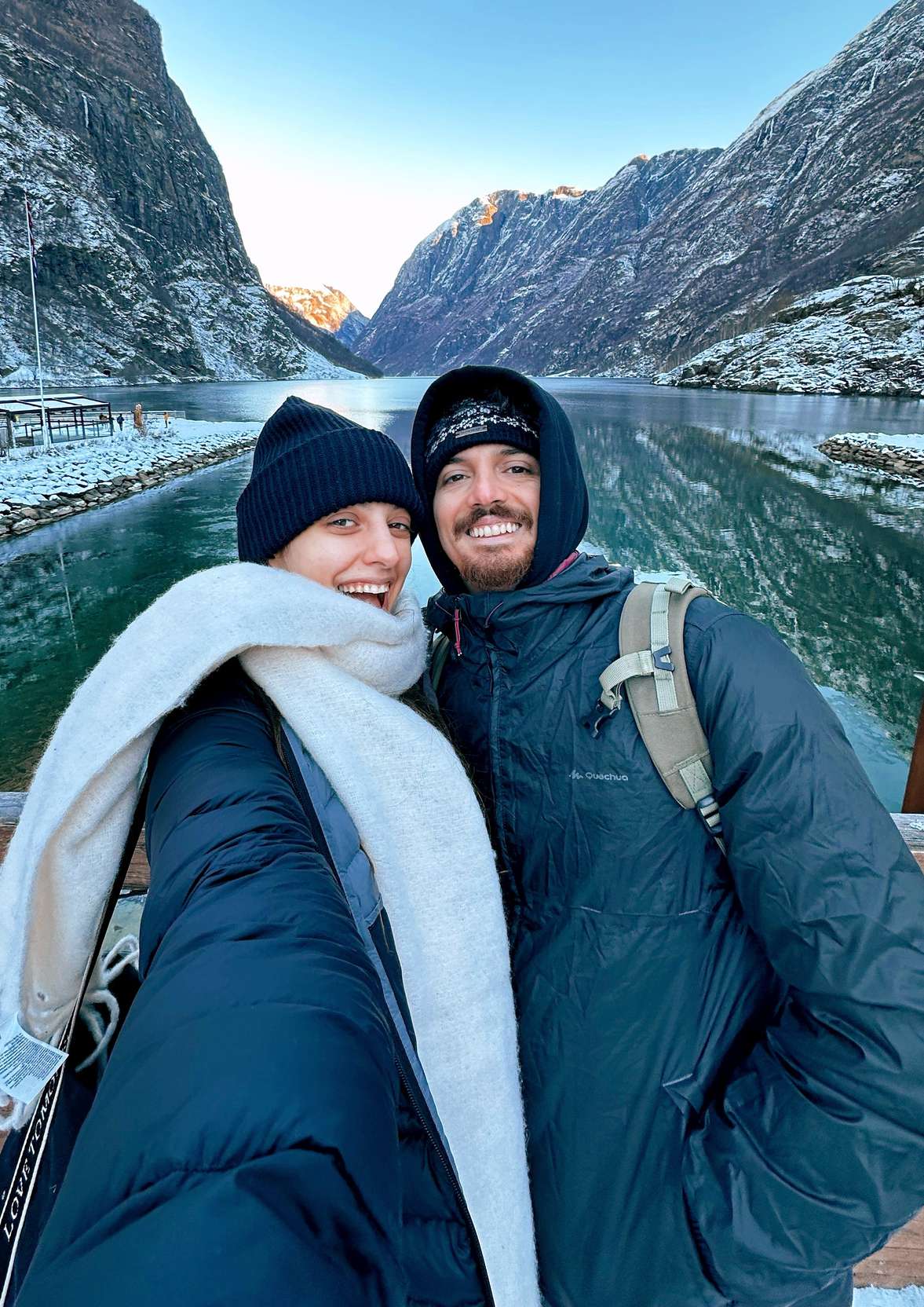 Luana y Smilton en Noruega
